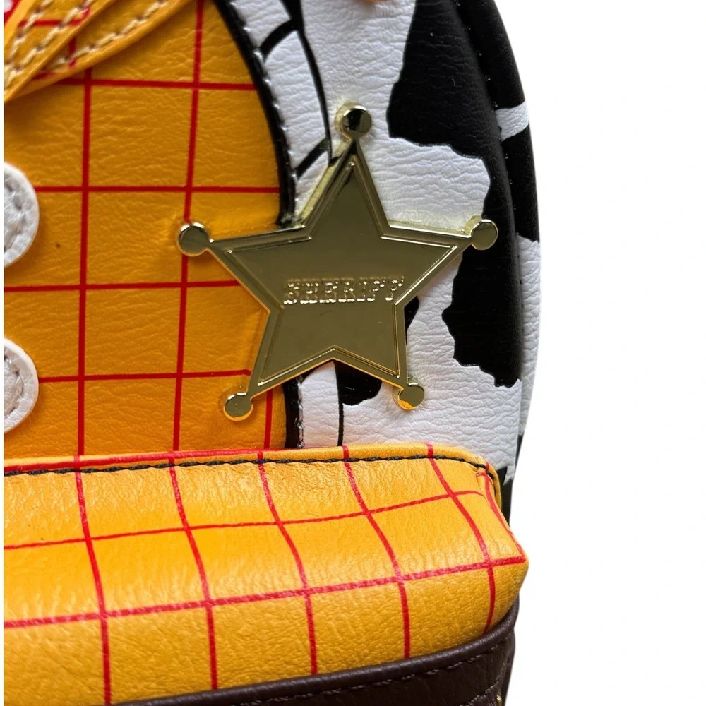 NWT Loungefly HARD TAG Disney Sheriff Wood Toy Story Mini Backpack Bag Purse